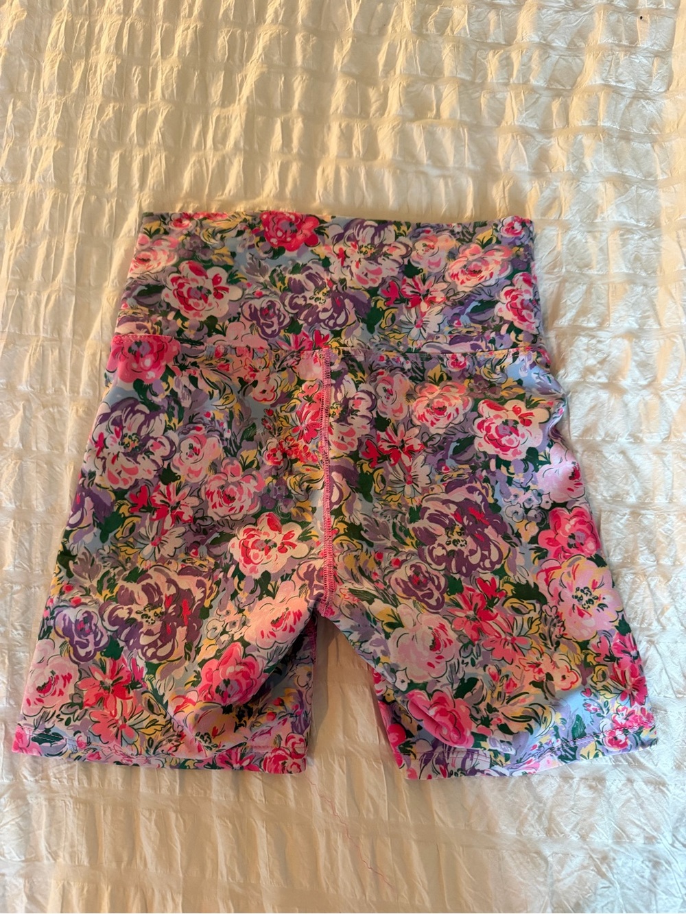 Beach Riot Floral Ruffle Workout Set - Picture 4 of 10